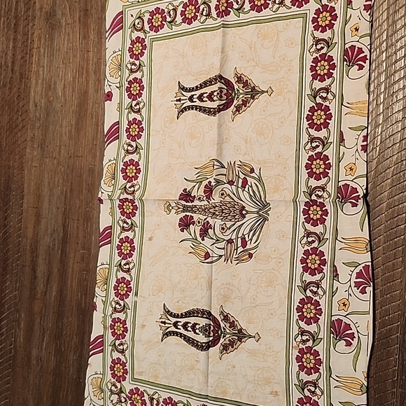 NWOT hand block printed bed sheets with pillow case. - Picture 5 of 5